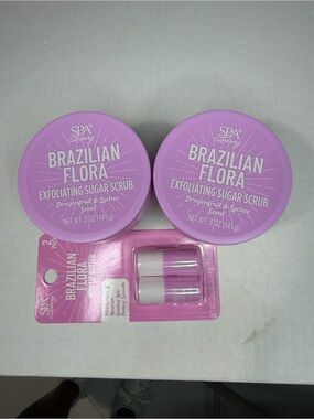 Exfoliating Sugar Scrub - Pink Scented Body Scrub